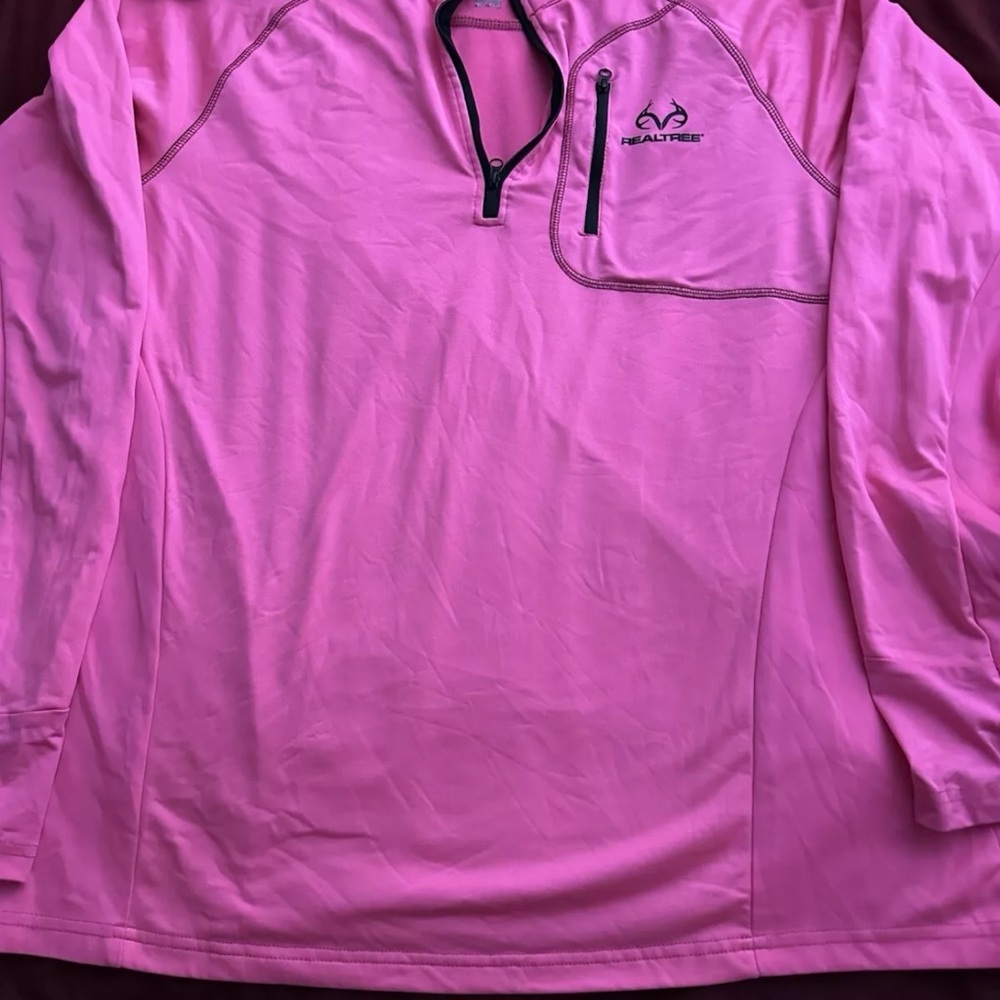 Realtree Pink Long Sleeve Pullover